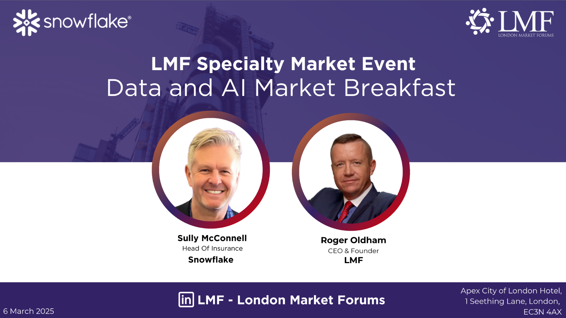 LMF Special Data and AI Market Breakfast - LMF